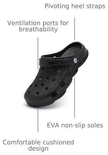 Image of HOBIBEAR Unisex Garden Clogs Shoes Slippers Sandals for Men and Women | Casual Shoes