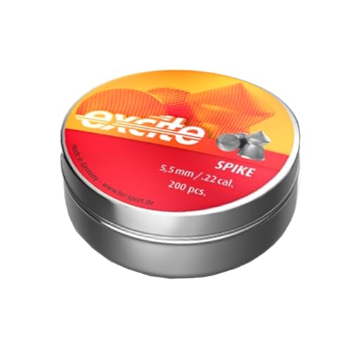 Caja de balines Pointed Cal. 5,5 en Caja metálica de 200 uds.