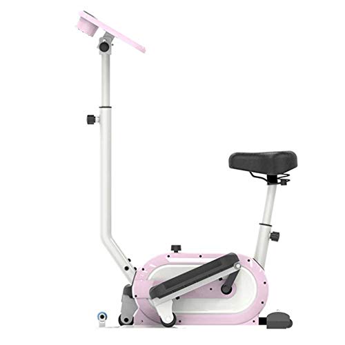 Steppers Elliptical Trainer Elliptical Trainer Électromagnétique Étape d'exercice Mini Silencieux Intérieur Stand Et Asseyez-Vous À Double Usage avec Écran Multifonction Cover