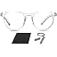 Round Clear Frame