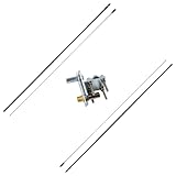 Intellitron Dipole Antenna Kit - includes 3 Items - Dual MA-2040T 40m Ham Sticks with Matching Intellitron AA-1602 Dipole Mounting Bracket, ZIN-DIPOLE-40