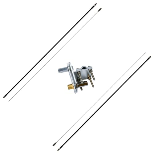 Intellitron Dipole Antenna Kit - includes 3 Items - Dual MA-2040T 40m Ham Sticks with Matching Intellitron AA-1602 Dipole Mounting Bracket, ZIN-DIPOLE-40