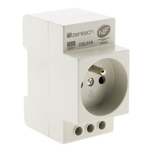 Zenitech Prise modulaire 2P+T NF