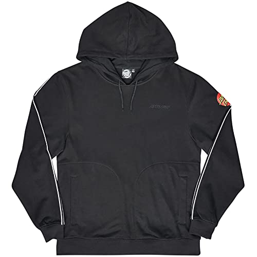 Santa Cruz Men s Vertical Dot Heavyweight Hoody,Large,Black