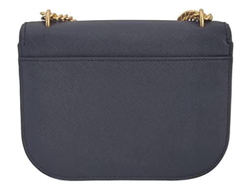 Tory Burch 136092 Emerson Flap Tory Navy Blue With Gold Hardware Women's Shoulder Bag4
