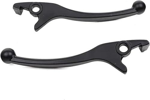 Leviers d'embrayage de frein moto universels en alu noir