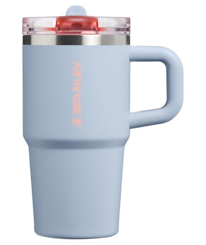 Image of STANLEY Quencher ProTour Flip Straw Tumbler with Leakproof Lid 20 oz | Built-in Straw and Handle | Cup Holder Compatible for Travel | insulated Stainless Steel Cup | BPA-Free | Blue Dream