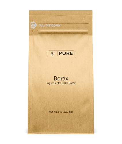 PURE ORIGINAL INGREDIENTS Borax (5 lb) Sodium Borate Multipurpose Cleaning Agent
