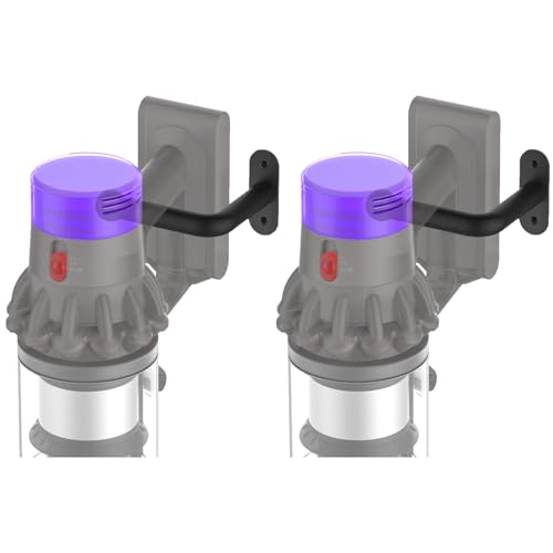 Image of 2 Pack Vacuum Wall Mount Holder, Durable Vacuum Wall Mount, Compatible with Shark IX141 IZ163H IZ361H IZ462H IZ483H IZ562H IZ682H, Ultracyclone CH901 CH951 V10 V11 V12 V15 Outsize Vacuum