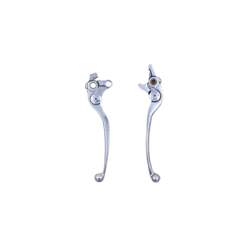 NdReK Brake Clutch Lever for GSF650 07 GSF1200 01-06 GSF1250 07-12 SV1000 S 03-07 DL1000 02-10 GSX1300R(Silver 1 Pair)