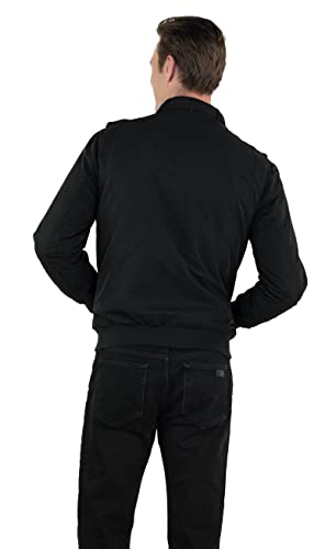 Members Only Men's Iconic Racer Quilted Lining Jacket |Slim Fit|3