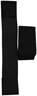 Hook & Loop Ankle Blousing Garter by Mt. Sun Gear Black Trousers Straps for Hiking, Cycling, Waders, Fly Fishing, Hunting, Gardening, Outdoor and Military Uniforms. (2 inches, Black)