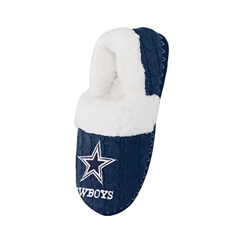 Image of FOCO Womens NFL Team Color Moccasin Slippers