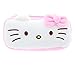 Hello Kitty x Pusheen Astuccio in peluche | Cancelleria per il ritorno alla scuola | Portapenne | Articoli per la cancelleria | Articoli per la scuola | Regali per ragazze e ragazzi