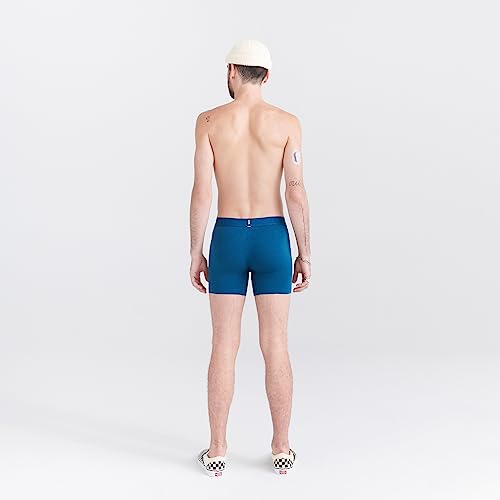 SAXX Underwear Co. Men's Droptemp Cooling Cotton Boxer Brief Fly4