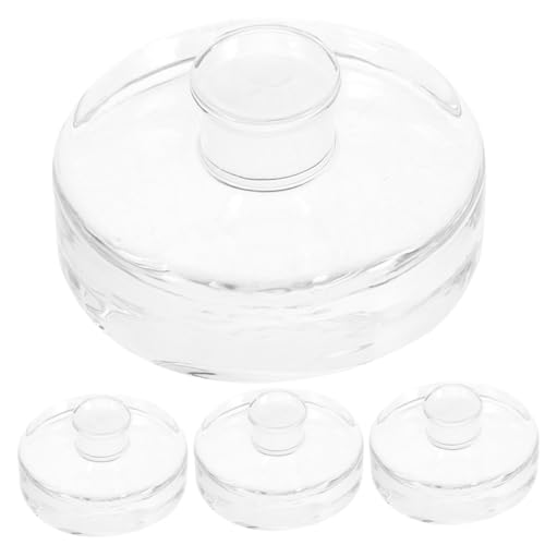 Gatuida 4Piezas Tapas De Fermentación para Frascos De Albañil Vidrio Reutilizables para Fermentación De Casa