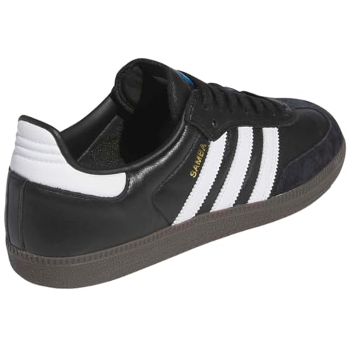 Image of adidas Men's Samba ADV Skate Shoes - Core Black /Cloud White /Gum, Size: 11.5