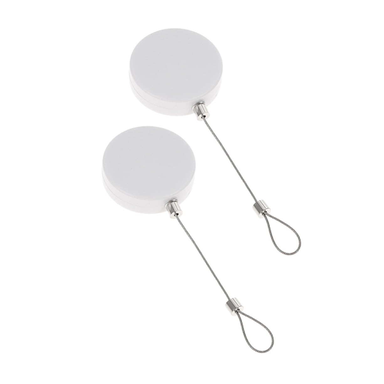 Uonlytech Efficient Auto-retract Remote Control Leash 2pcs Anti-theft Screen Lock Cable for Digital Accessories