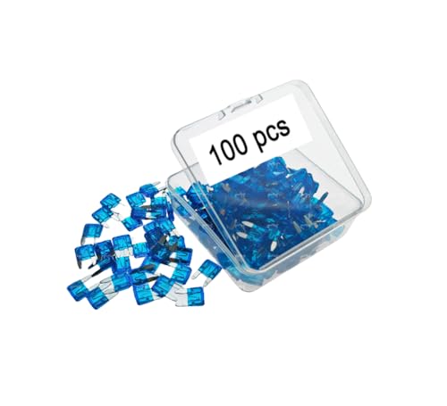 Mini fusible de 15A pack de 100 piezas para reparar cortocircuitos de coche