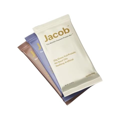 Jacob Bar Protein Bars Variety Pack Cover