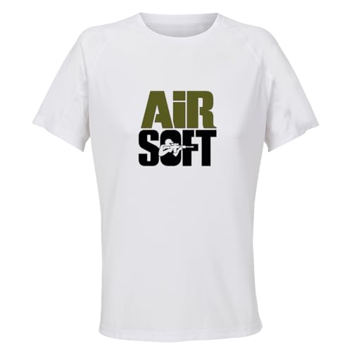 Maillot de sport femme airsoft t-shirt respirant manches courtes