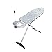 Produktbild Vileda Viva Express Premium+ Bügelbrett, Bügeltisch für Dampfbügelstation, extra großer Bügelfläche von 130 x 44 cm, Metall, Grau, 6.85 kg