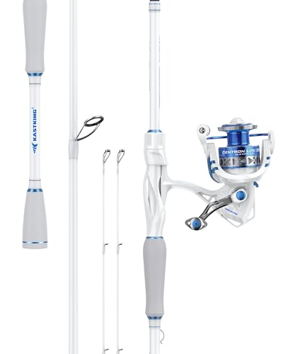 KastKing Centron Lite Travel Spinning Fishing Rod and Reel 7'0' MH 4000 Reel Spinning