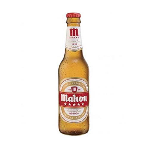 MAHOU CINCO ESTRELLAS BOTELLA 1/3L. 12 UNIDADES