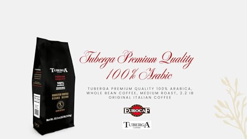 Tuberga Premium Quality 100% Arabica, Café en Grano, Tostado Medio miniatura 3