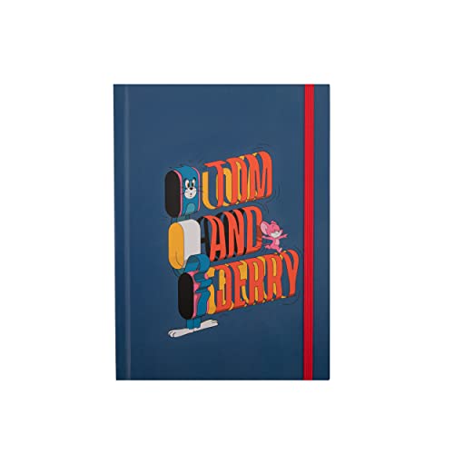 Cinereplicas - Carnet Tom et Jerry 160 pages Couverture Rigide 14,5 x 21 cm - Licence Officielle