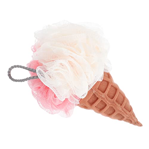 EPIGEIST 1Pc Shower Flower Exfoliating Bath Ball Soft Mesh Cleaner for Adults Gentle Exfoliation Quick Drying Design for Skin Cleansing Home Showers