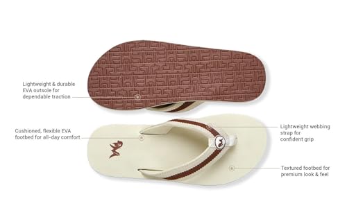 Image of Neeman's Cozy Flips for Men | Lightweight, Durable and Flexible Flip Flops for Boys