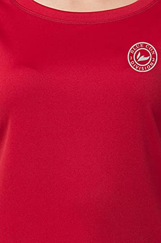 Image of BLUECON Women's Slim Fit Polyester T-Shirt