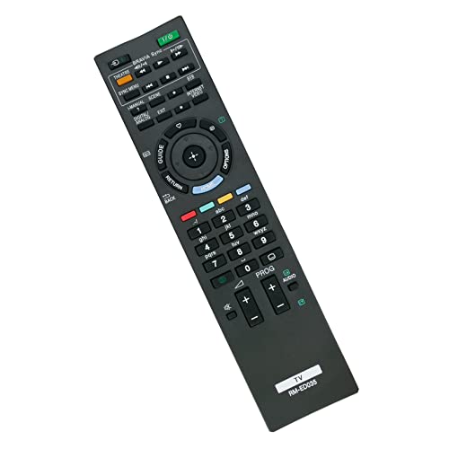 VINABTY RM-ED035 Remote Control Replaced fit for Sony Bravia LCD TV RM-ED039 KDL-32EX711 KDL-46EX710 KDL-46EX711 KDL-46EX713 KDL-46EX715 KDL-40EX713 KDL-40EX715 KDL-40EX716 KDL-46EX716 - Image 2