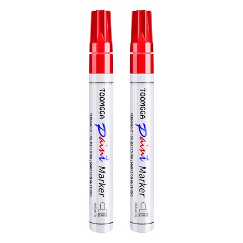 Red Oil-Based Paint Markers