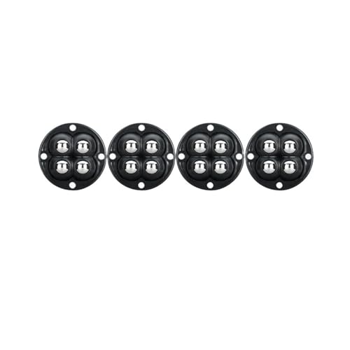 LX^[A 4 s[X/bgƋԗ֔S{[xAOzC[ 360 ° ]jo[TƋLX^[ItBX[OfXN`FA (Black Steel Ball)