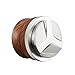 GURUDAR 58mm Coffee Distributor, Espresso Palm Tamper, Adjustable Height Coffee Leveler Tool with Three Angled Slope Stainless Steel Base & Walnut Handle Fits for 59mm Breville Portafilter
