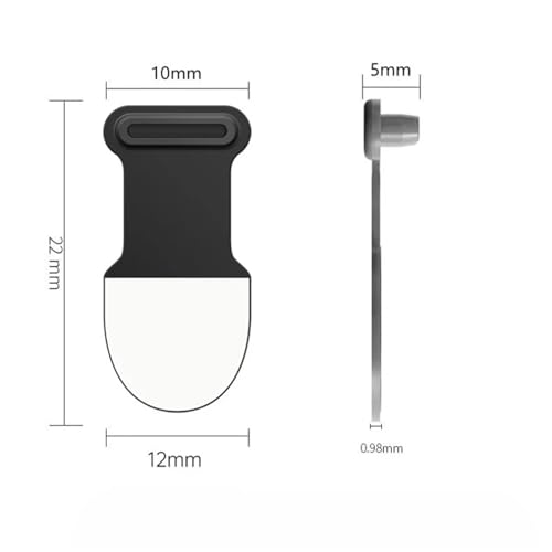 Protector de puerto de carga Zovloer: 30 tapones de silicona antipolvo tipo C y micro USB 7