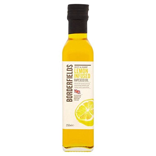 Borderfields Cold Pressed Rapeseed Oil Lemon Infusion - 250ml (8.45fl oz)