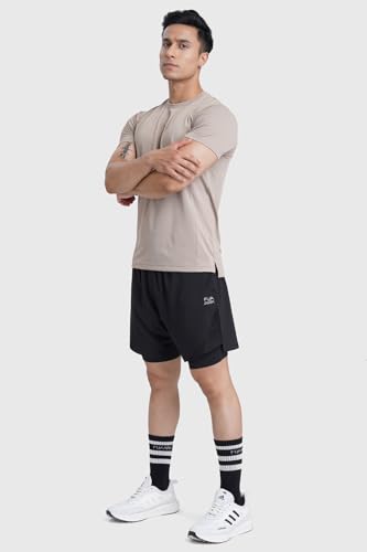 Image of FUAARK Sprint Running Tshirt Sports and Gym Slim Fit Men's T-Shirt