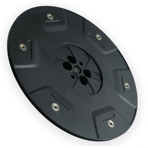 ComfyHarbor Disco robot cortacésped RIS-GH-1 reemplazo de acero, para Flymo Easilife Go para SILENO Minimo para Aspire Fujiwara 180x43 mm accesorio negro
