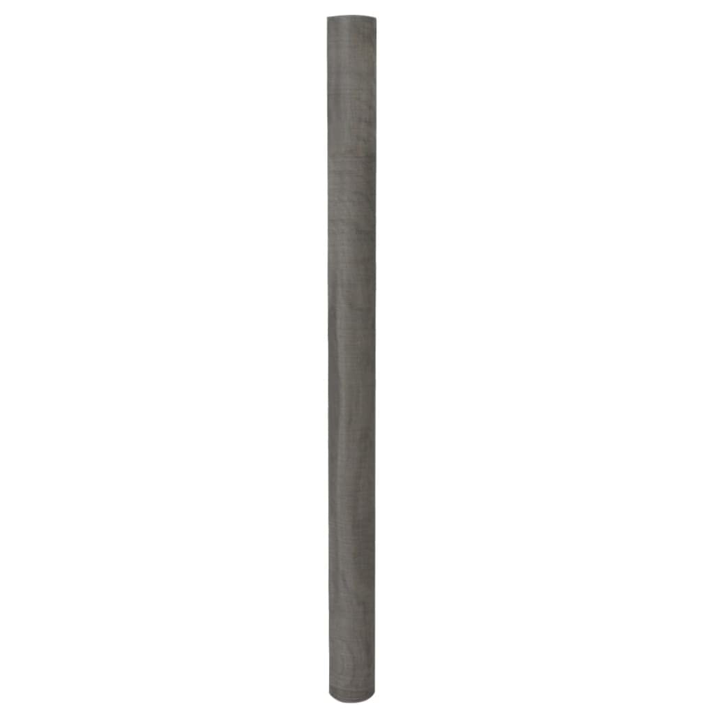 vidaXL Mesh Screen Stainless Steel 100x500 cm Resistant to Rust & Sagging - Suitable for Insect Screens, Cages, Fencing, Light Bulb Covers, and Other DIY Projects