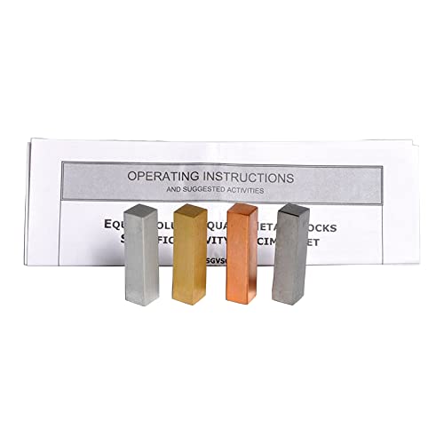 Image of United Scientific Supplies SGVS04-AL Aluminum Equal Volume Metal Square, 2 inch L x 1 /2 inch Dia.