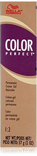 Wella Color Perfect Permanent Creme Gel Haircolor 4n Medium Brown for Women, 2 Ounce