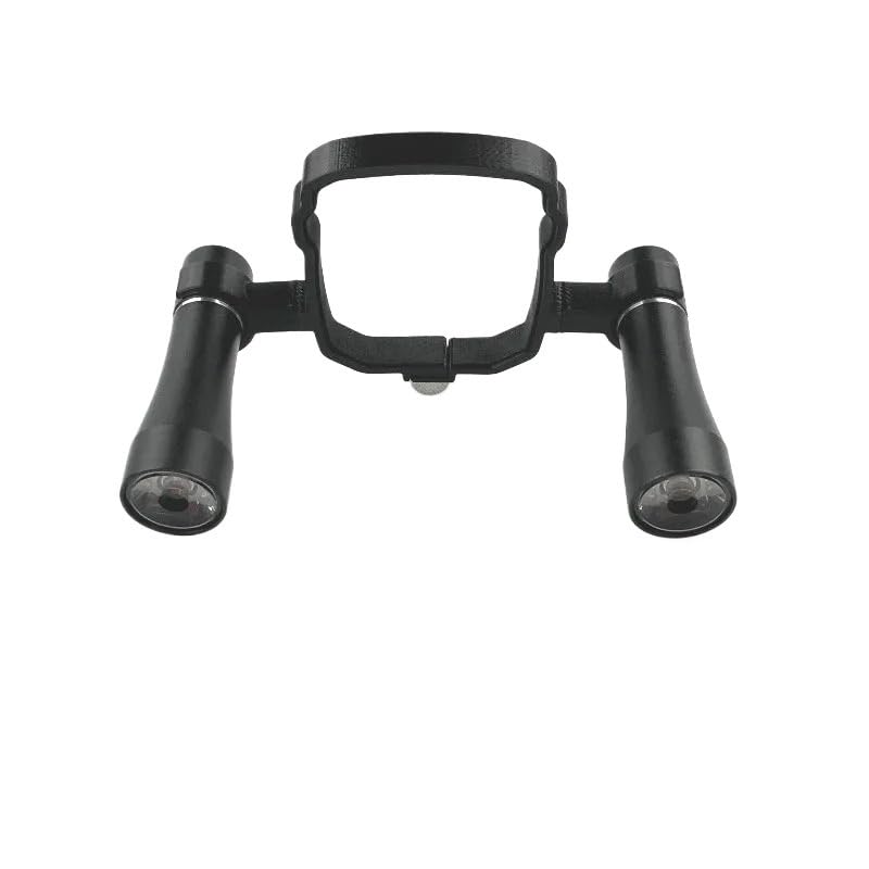 Kompatibel mit dem DJI Mavic2 LED-Suchscheinwerfer-Taschenlampen-Set | 2er-Pack helle LED-Leuchten verbessern die Sichtbarkeit bei Nachtflugaufnahmen