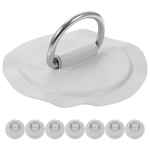 Anneaux acier inoxydable gris pour kayak gonflable et fixations de bateau