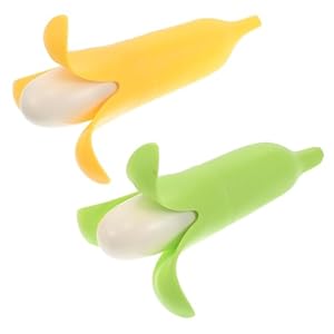 Balacoo 2pcs Telescopic Banana Sword for Kids Retractable Toy Sword for Performance Halloween and Action Figures Game and Ninja Cosplay