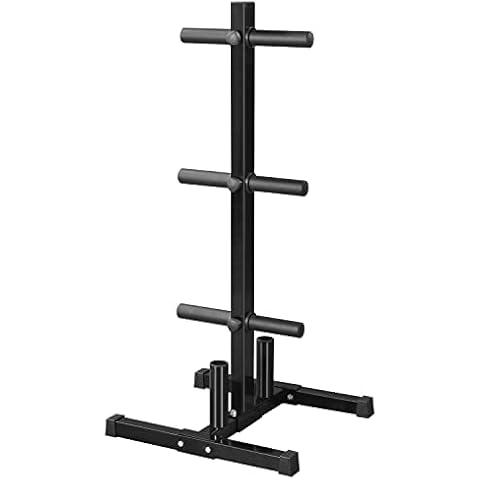 Yaheetech 2in1 Weight Plate Rack Cover