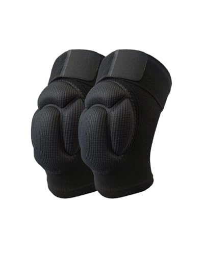Massmot 1Pair Knee Pads with Non-Slip Bandage, Protective Knee Pads, Thick Sponge Anti-slip, Collision Avoidance Knee Sleeve (M)