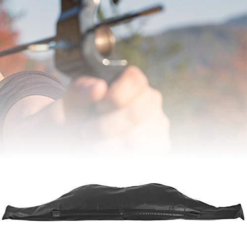 Archery Bow Container, PU Archery Bow Bag, Double Zipper Portable for Longbow Quiver Traditional Bow Recurved Bow - Image 5